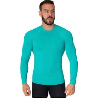 Imagem de Blusa Térmica Poliamida Bella Fiore Proteção UV Manga Longa Segunda Pele Moda Fitness M...