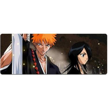 Imagem de Tapete de mesa de borracha Gaming Mouse Pad Bleachs Anime 80x30cm - yi