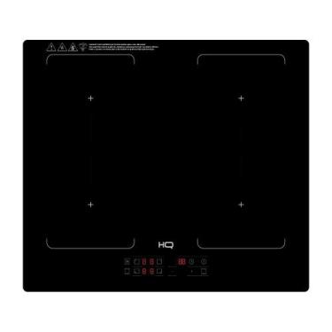 Imagem de Cooktop De Indução Embutir HQ 4 Bocas Painel Touch Free Zone Preto 700