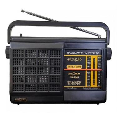 Imagem de Rádio Portátil 2 Faixas Am Fm Bivolt Pilha E Energia - Motobrás