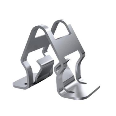 Imagem de Kit 10 Grampo Metal ParaChoque Fiat Leve Maior - Mestre da Fixação