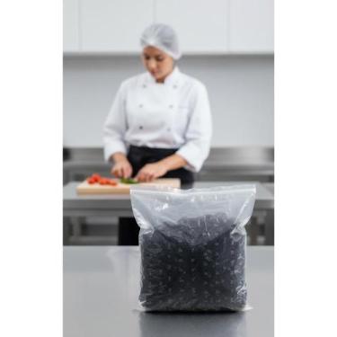 Imagem de 2x Touca Rede Nylon Preta 100 Unid. - Proteção e Higiene Seg - Congrat