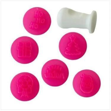 Imagem de Carimbo Marcador Natal- Kit com 7 Unidades - Genérica