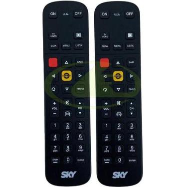 Imagem de 2 cr sky hdtv zapper tv hd slim plus ul2u repõe rc65sb shr01 ul2m ul1 