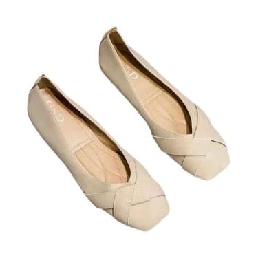 Imagem de Sapatos Femininos Casuais De Solado Macio Estilo Fada De Primavera Com