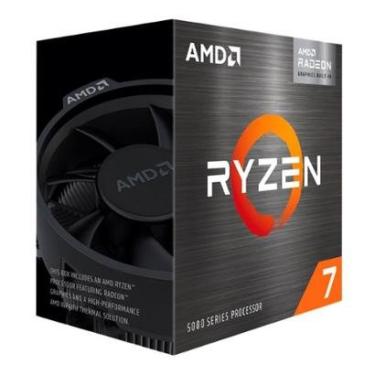 Imagem de Processador AMD Ryzen 7 5700G, 3.8GHz (4.6GHz Max Turbo), Cache 20MB, 8 Núcleos, 16 Thr...