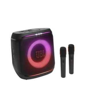 Imagem de JBL PartyBox Encore 2 com 2 Microfones Sem Fio 100W RMS, 15 Horas de d