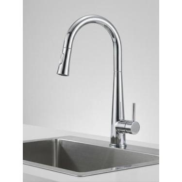 Imagem de Torneira Extensível para Bancada Cozinha Gourmet com Misturador Monoco