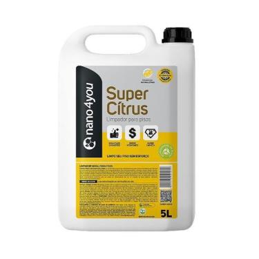 Imagem de Super Citrus Nano4you 5L Limpeza Pesada para Porcelanato Acetinado Pis