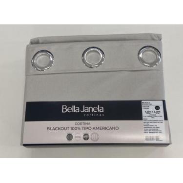 Imagem de Cortina Blackout 100% 4,20 x 2,30 Mescla Bella Janela, Areia