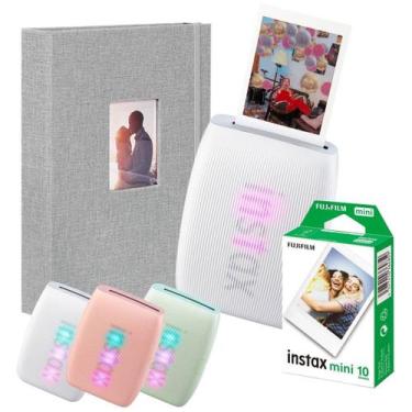 Imagem de Impressora Bluetooth Fujifilm Instax Mini Link 3 Branca + Album + Film