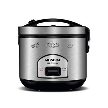 Imagem de Panela Elétrica de Arroz Mondial PE-42-10X Pratic 10i Antiaderente Preto 220V 220