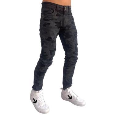Imagem de Calça jeans Masculina Infantil skinny destroyed - City dane jkm outlet