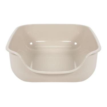 Imagem de Caixona de Areia Pet Games Para Gatos - Cor Bege