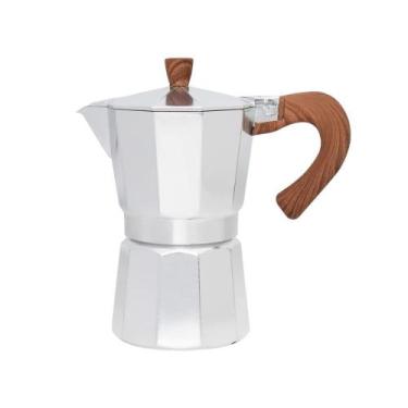 Imagem de Cafeteira Italiana 6 Cafés Cor Bambu 300ml AF20244/7353 Mimo Style
