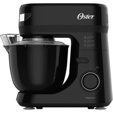Imagem de Batedeira Planetária Oster OBAT640, 850 Watts, Preto, 110V