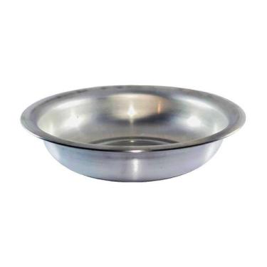Imagem de Bacia de Alumínio Fundido Redonda Multiuso para Banho Assento Cozinha 