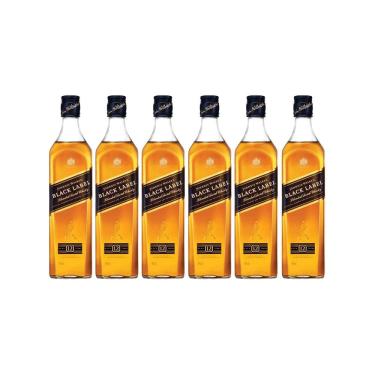 Imagem de Combo Whisky Johnnie Walker Black Label 500ml - 6 Unidades