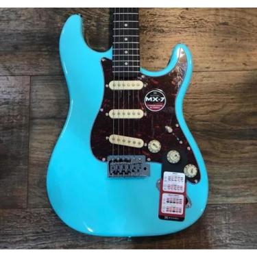 Imagem de Guitarra Strato Michael Advanced Gm227n Ab Mx-7 7 Sonorides