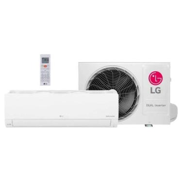 Imagem de Ar Condicionado Split LG DUAL Inverter Compact +AI 12000 BTUs Quente e