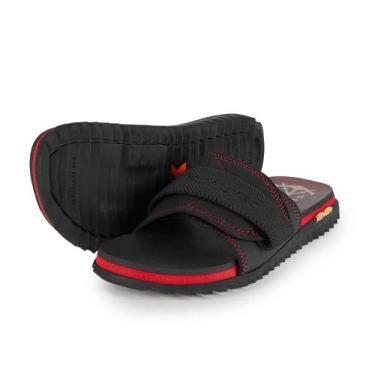 Imagem de Chinelo Kenner Slide Flamengo Oficial Confortável Antiderrapante, 44/4