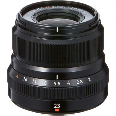 Imagem de Lente Fujifilm Xf23mmf2 R WR Grande Angular Resistente a Intempéries Foco Silencioso Preto