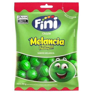Imagem de Goma de Mascar Fini Melancia Azedinha 80g