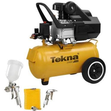 Imagem de Compressor de Ar 2.5hp 24 Litros Cp8525t-1ck3 110V Tekna
