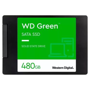 Imagem de SSD Sandisk Plus 480GB 2.5 SATA 3 WDS480G3G0A Leitura 545MB-s Interno Verde