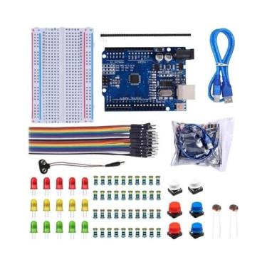 Imagem de Kit De Programação Eletrônica Para Iniciantes R3 Com Placa De Circuito