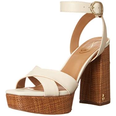 Imagem de Sam Edelman Plataforma feminina Nolita, Marfim moderno, 39