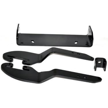 Imagem de WARN 73996 Kit de montagem de arado de neve para quadriciclo Powersports, preto
