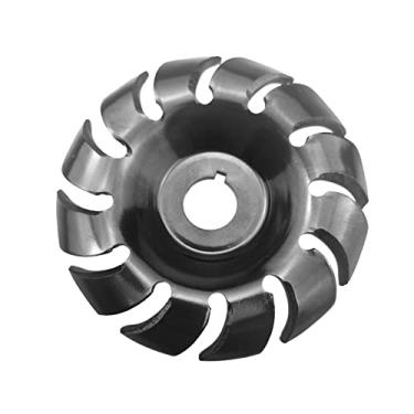 Imagem de Qudai Aço de manganês 90mm 12 Dentes Disco de Escultura em Madeira 16mm Bore Grinder Shaping Disc for 100 115 Angle Grinder Woodworking Moedor de Ângulo Elétrico NP