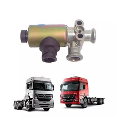 Imagem de VALVULA SOLENOIDE FREIO MOTOR 24V MB ATEGO AXOR O500 O400 OF1417 OF1418