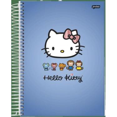Imagem de Caderno  10 Matérias 160 Folhas Hello Kitty - Jandaia