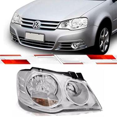 Imagem de Farol Golf 2008 2009 2010 2011 2012 2013 2014 LD Foco Duplo Cromado