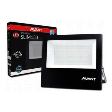 Imagem de Refletor Led 150W Bivolt Branco Frio 6500K Avant Linha