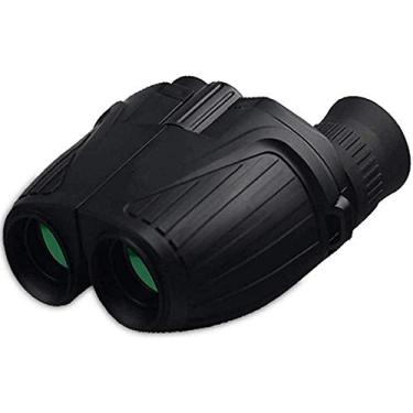Imagem de Binóculos para observação de pássaros 12X25 Binóculos compactos para adultos e crianças Telescópio leve dobrável Ocular binocular com foco giratório para caminhadas Concerto Preto-12X25