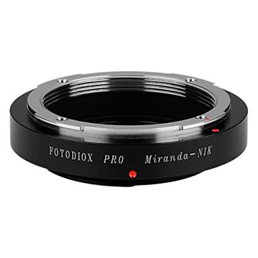 Imagem de Adaptador de montagem de lente Fotodiox Pro, para lentes Miranda para câmeras DSLR Nikon F-Mount