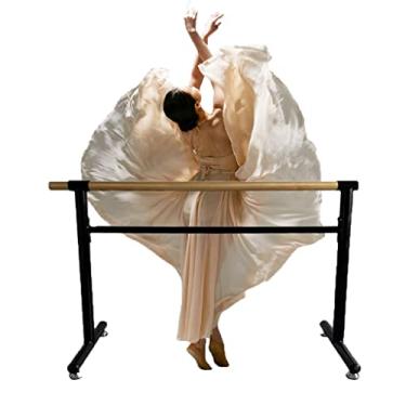 Imagem de Ballet Barre Barra de balé portátil de dupla camada para adultos e crianças, haste de extensão de ferro móvel, adequada para estúdios de dança e academias de uso doméstico (Size : 2M/6.6FT)