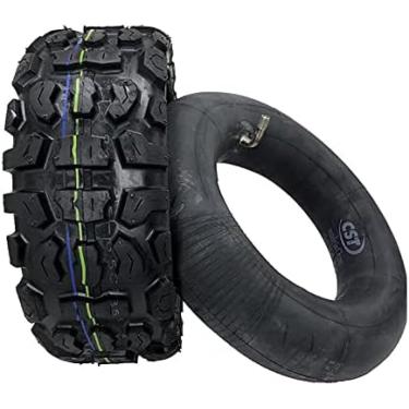 Imagem de Conjunto De Substituição De Pneus De Scooter Pneus Internos E Externos Infláveis ​​de Montanha Off-road De Scooter Elétrica De 11 Polegadas Substituição De Pneus 90/65-6,5 Grossos Antiderrapantes,