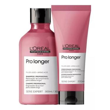 Imagem de Kit Loréal Pro Longer Shampoo 300ml + Cond 200ml