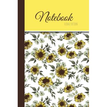 Imagem de Notebook Floral Pattern: Flower Notebook, Daisy Notebook For Ladies, 6x9 120 pages