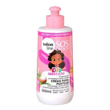 Imagem de SalonLine Creme De Pentear SOS Cachos Kids Hidratação - 300ml