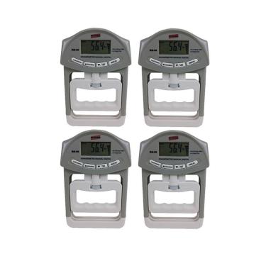Imagem de Kit 4 Dinamômetro Digital Faixa 0 A 90Kg Manual Graduação 0.1Kg Mão Dm-90 Portátil Inst...