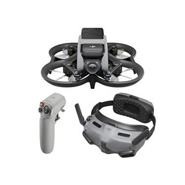 Imagem de DJI Combo Avata Explorer, drone de visão em primeira pessoa com câmera 4K, FOV super amplo de 155°, inclui novo RC Motion 2 e óculos Integra Black, compatível com identificação remota FAA