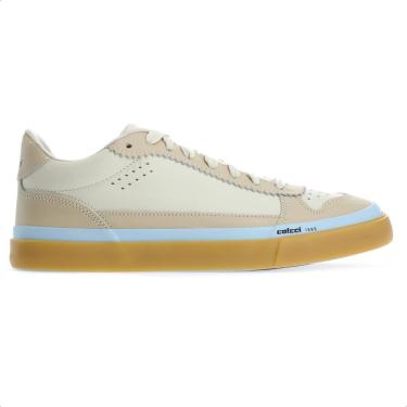 Imagem de Tênis Colcci 001 Leather Bege e Azul - Feminino-Feminino
