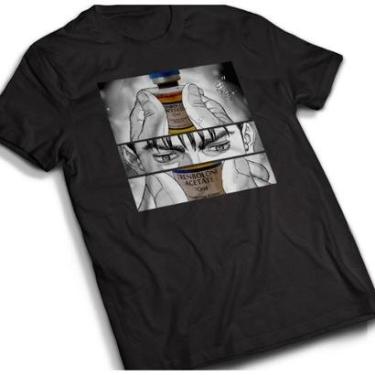 Imagem de Camiseta Oversized Moda Fitness Masculina Treino Streetwear-Masculino