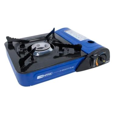 Imagem de Fogareiro Fogão A Gás Butano/glp Aço 1 Boca Com Maleta Ntk