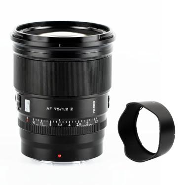 Imagem de Viltrox Lente 75 mm F1.2 Pro Z-Mount Autofocus APS-C para câmeras Nikon Z-Mount Mirrorless Z5 Z50 Z6 Z6II Z7 Z7II ZFC Z30 Z9 Z8 (preto)